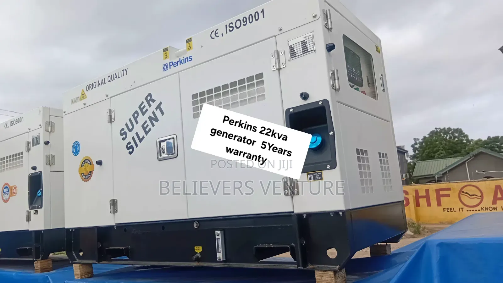 Perkins 22KVA Diesel Generator – Power You Can Count On