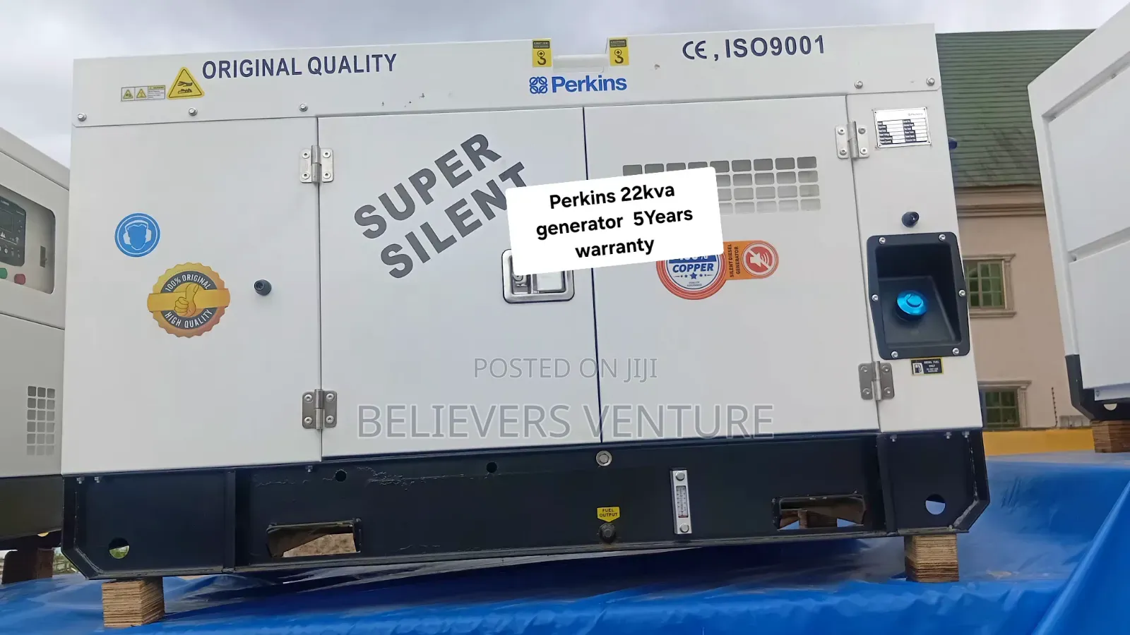Perkins 22KVA Generator – Uninterrupted Power for Home Business