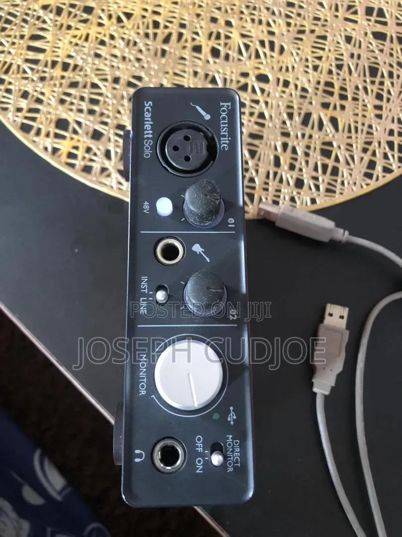 Focusrite Scarlett Solo (3rd Gen) USB Studio Soundcard