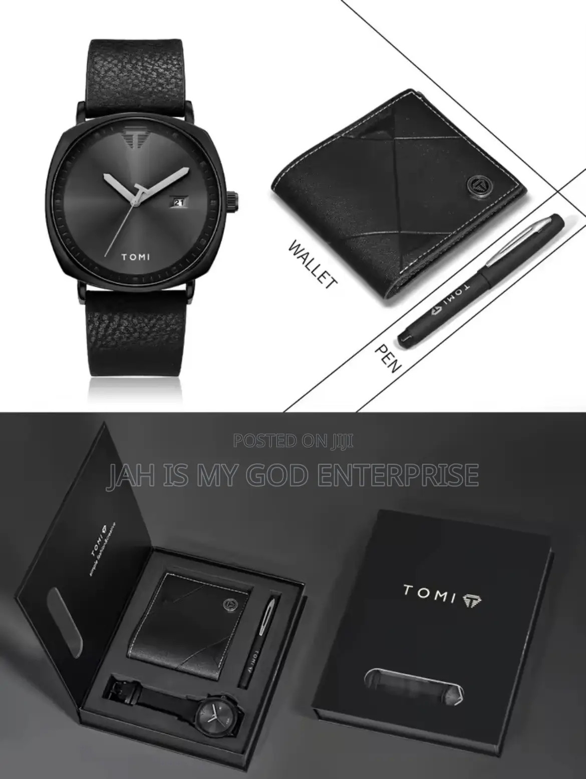 Tomi 3pcs Set Business Men Watch