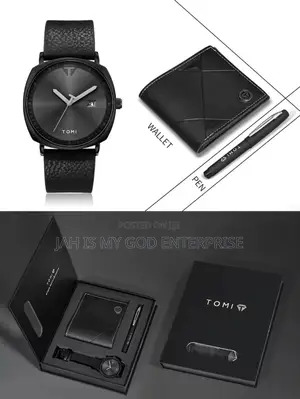 Tomi 3pcs Set Business Men Watch