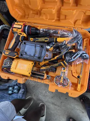 Cordless Drill With Tool Set
