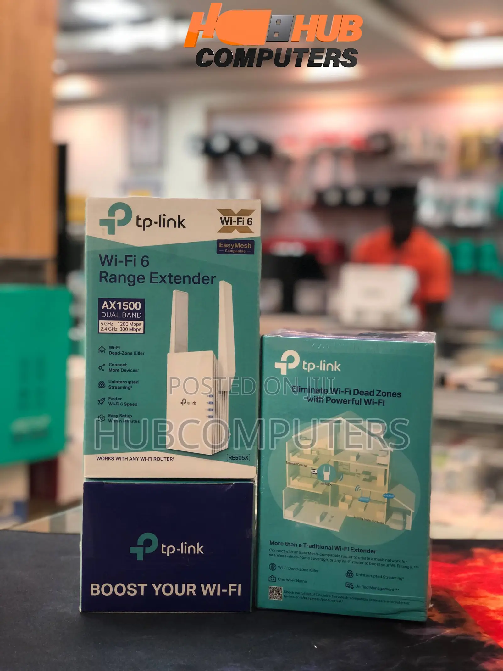 TP-Link Re505x Wifi-6 Range Extender