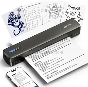 POLONO Portable Printer Wireless , D810 Bluetooth Thermal Printer