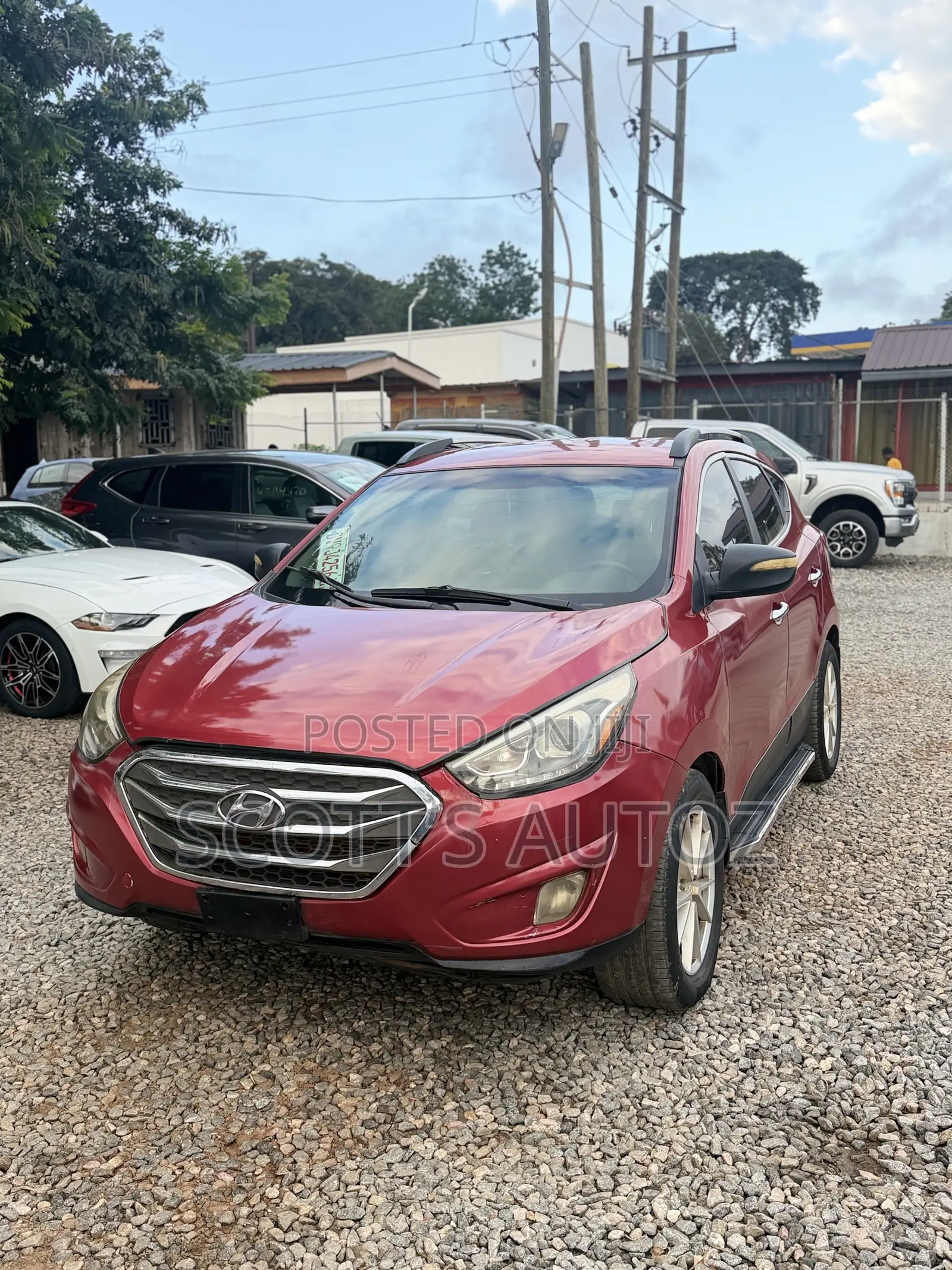 Hyundai Tucson 2014 Red
