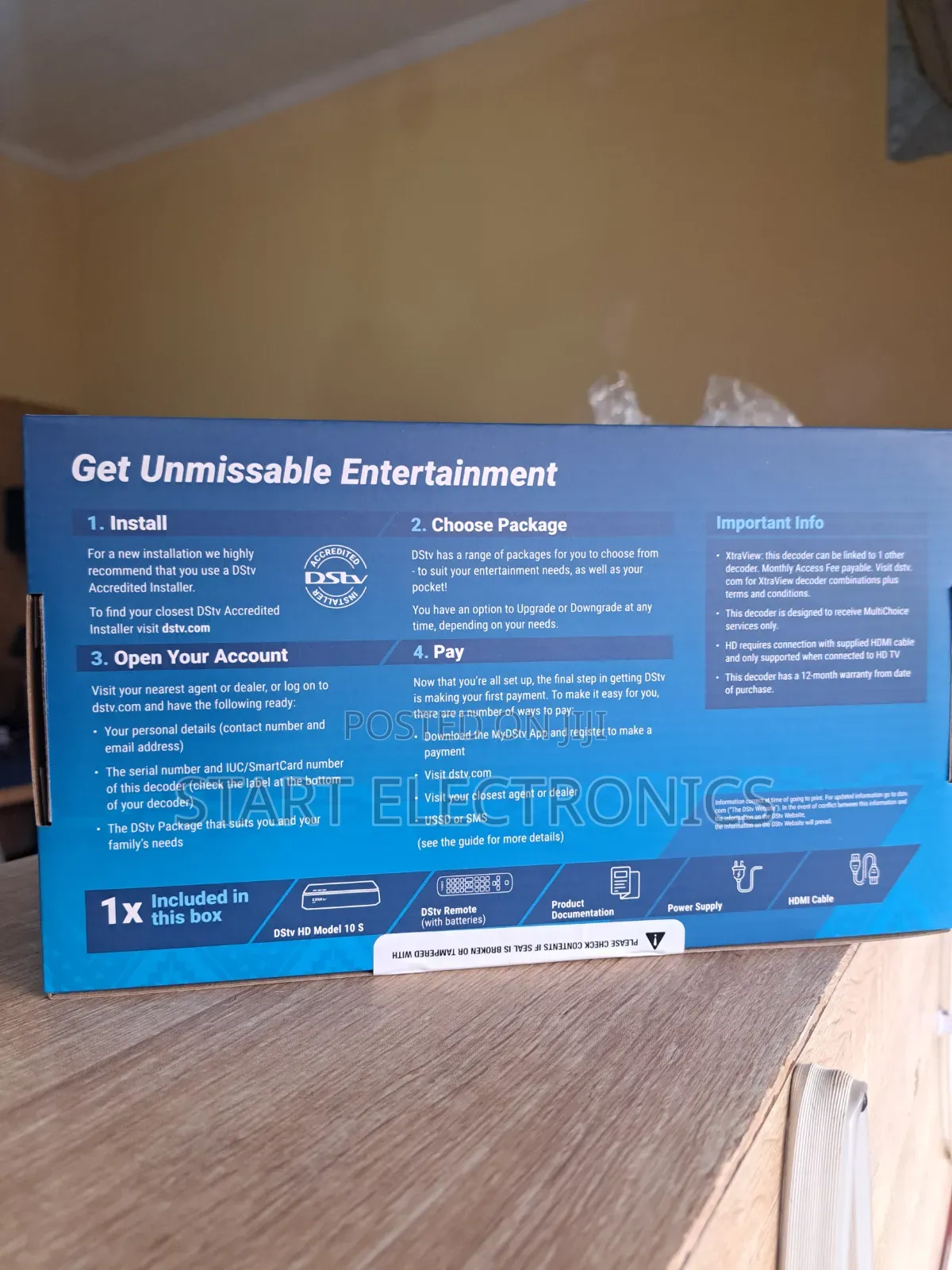 DStv Decoders and Dish