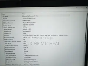 Laptop Dell Latitude 5430 16GB Intel Core i7 SSD 256GB