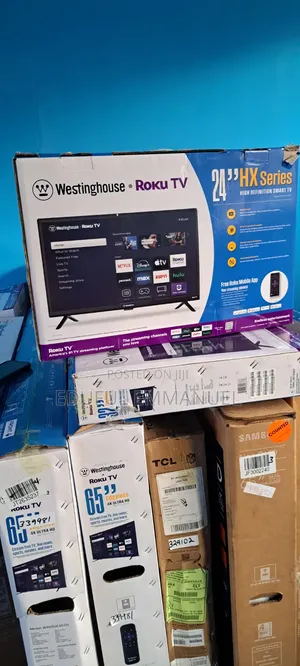 Westinghouse 24" Smart Roku Apple Airplay Netflix YouTube Bluetooth