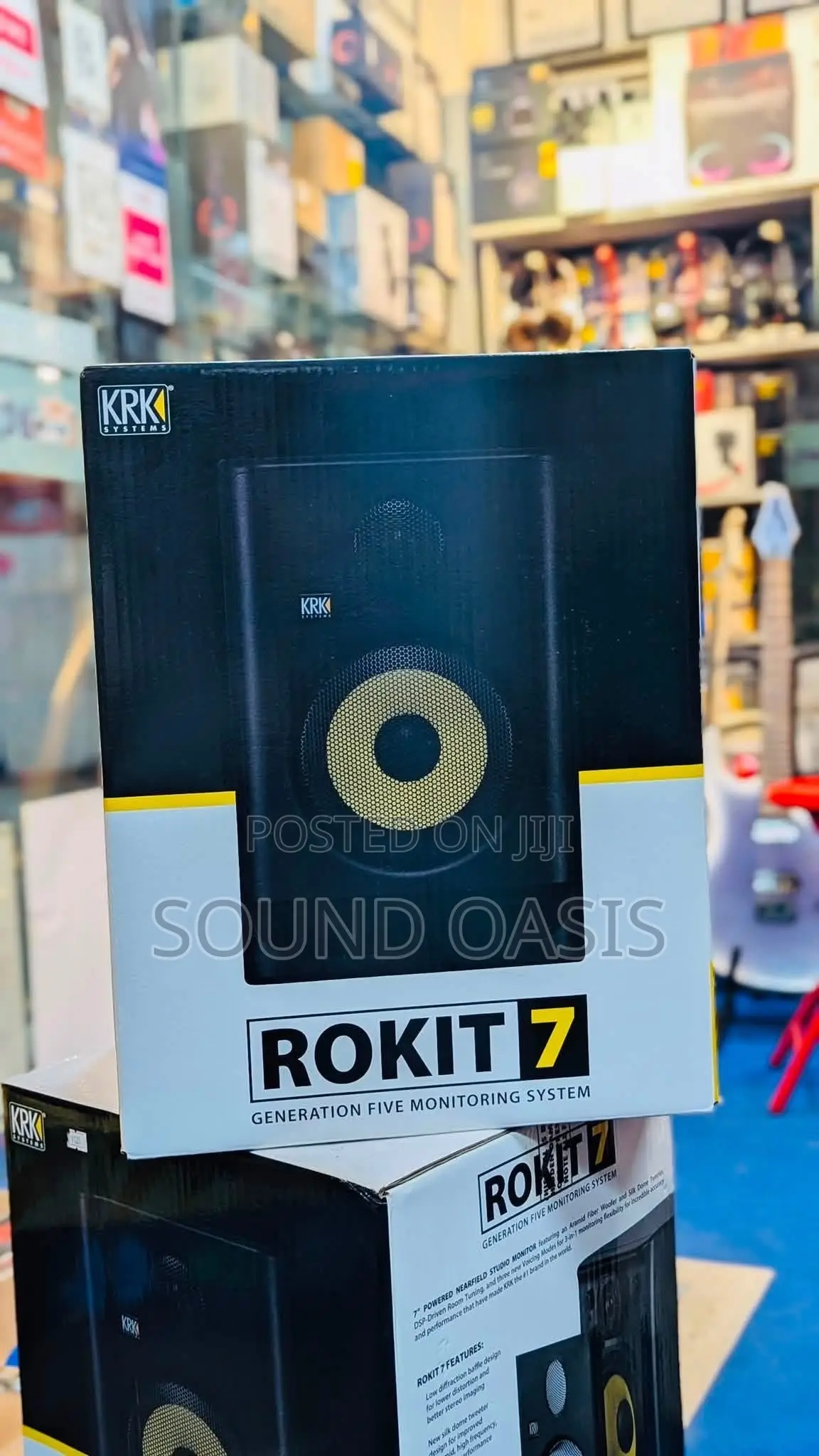 KRK ROKIT 7 Generation Five (G5) Powered Studio Monitors