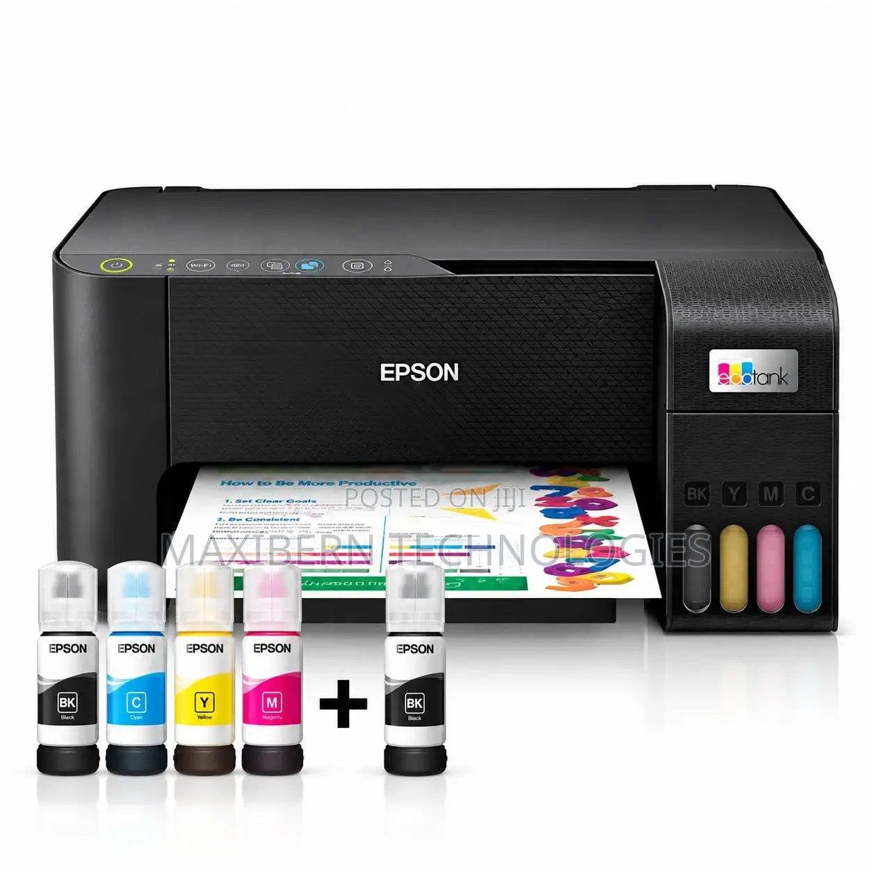 Epson EcoTank L3250 WiFi Colour Ink Tank Printer - Print, Scan, Copy