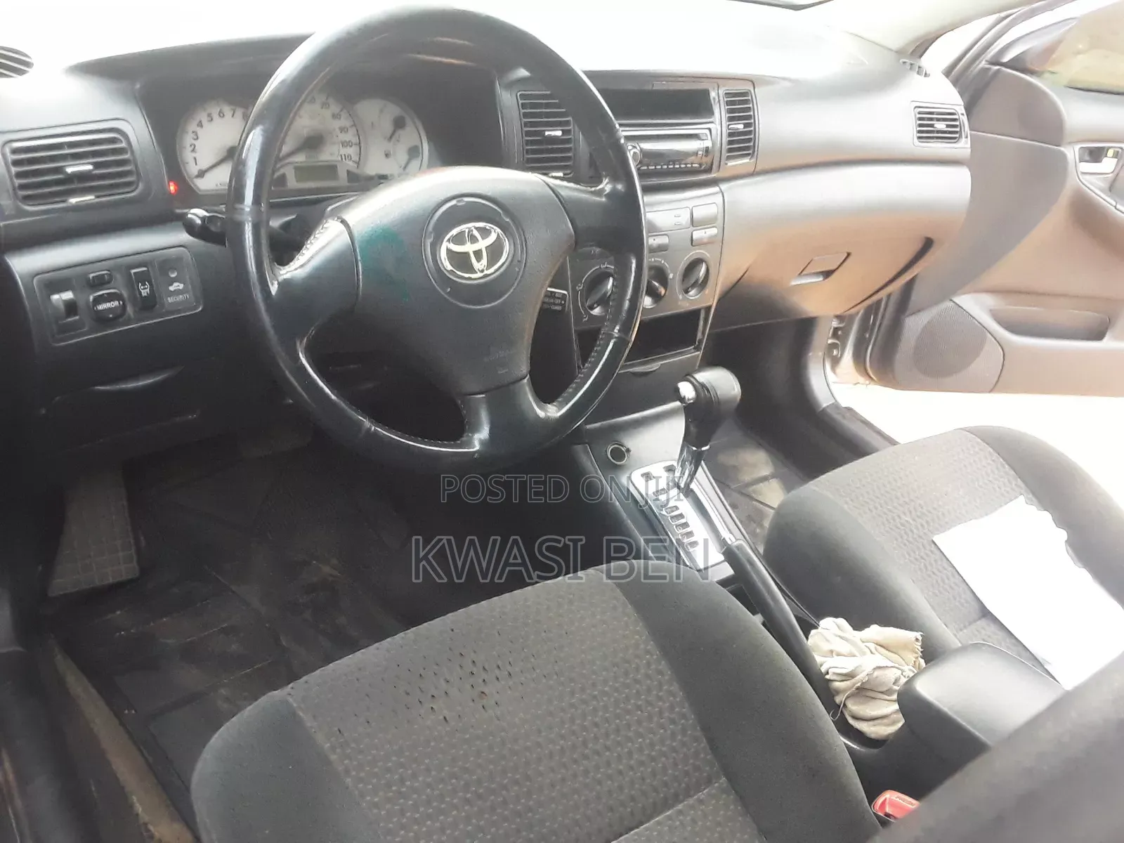 Toyota Corolla 2008 Gray