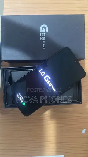 New LG G8X Thinq 128 GB Black