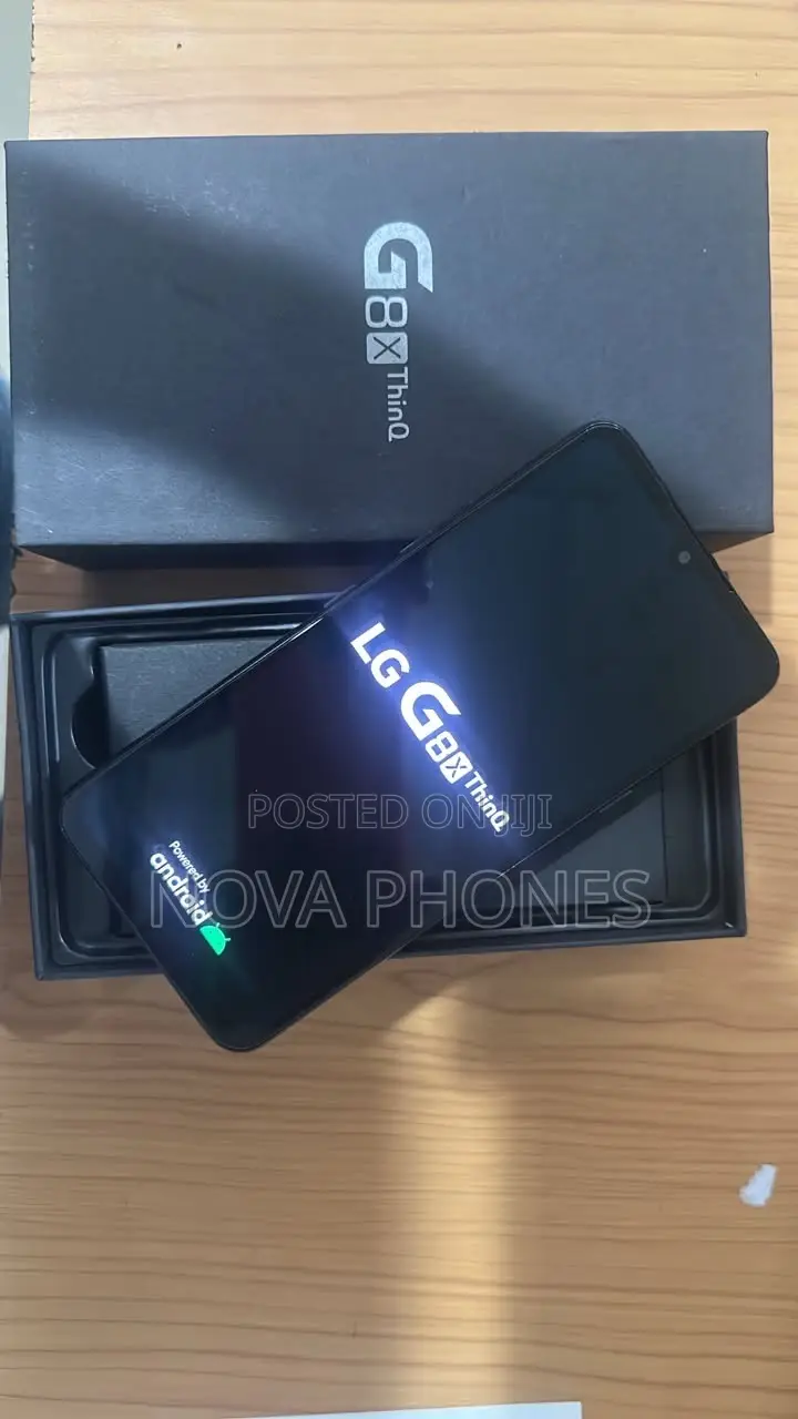 New LG G8X Thinq 128 GB Black