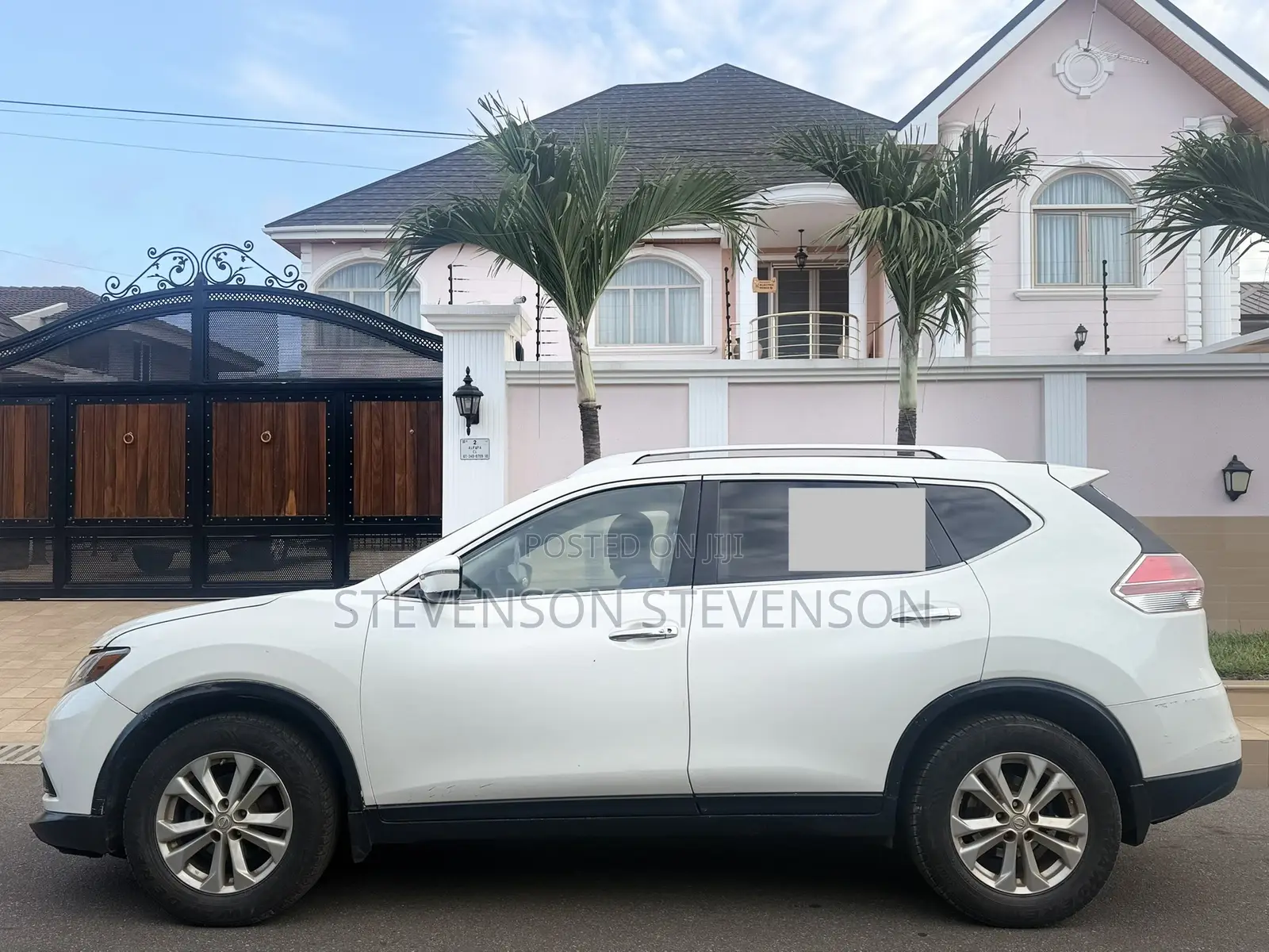 Nissan Rogue S 4dr SUV AWD (2.5L 4cyl CVT) 2014 White