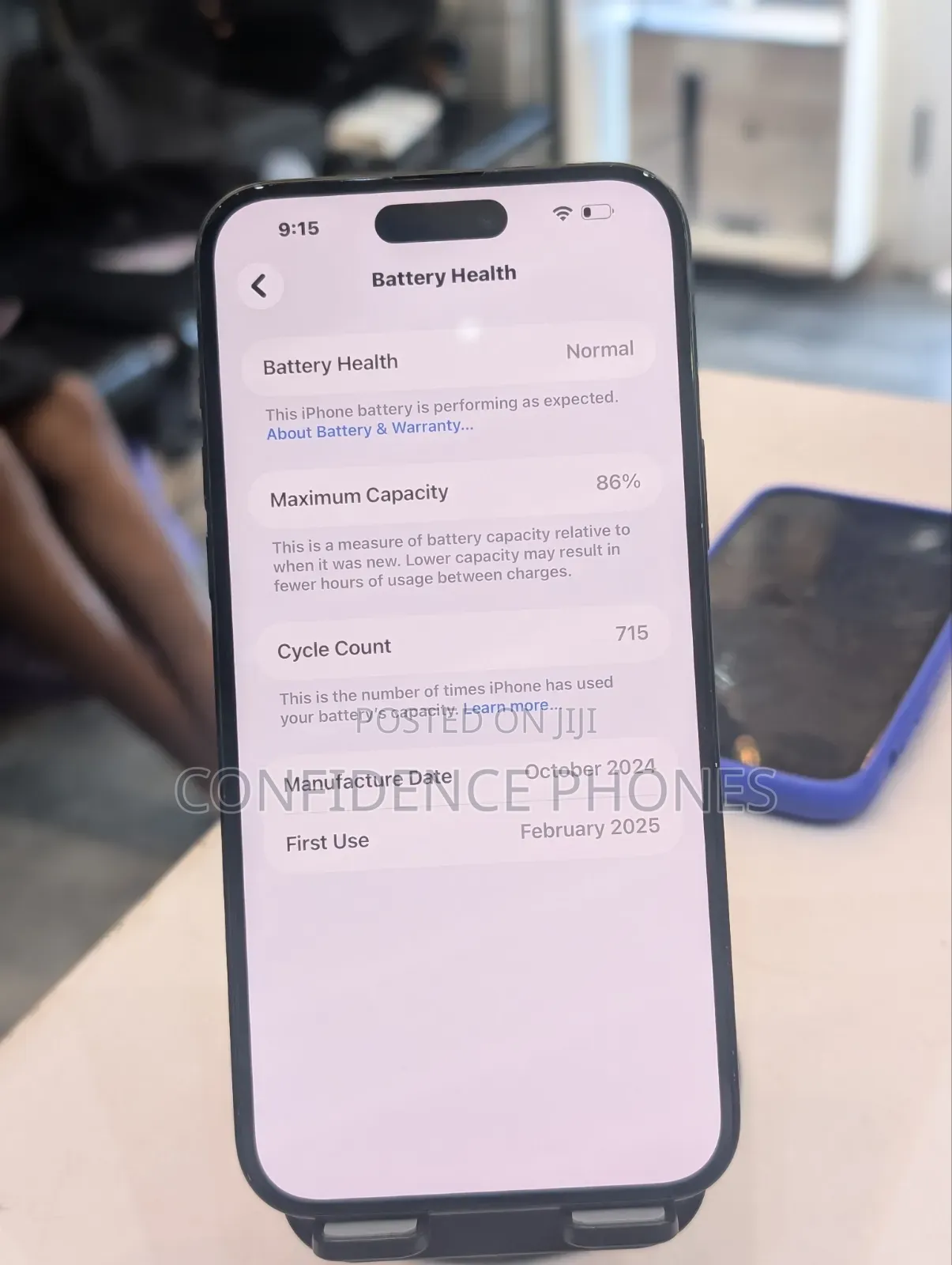 Apple iPhone 15 Plus 128 GB Black