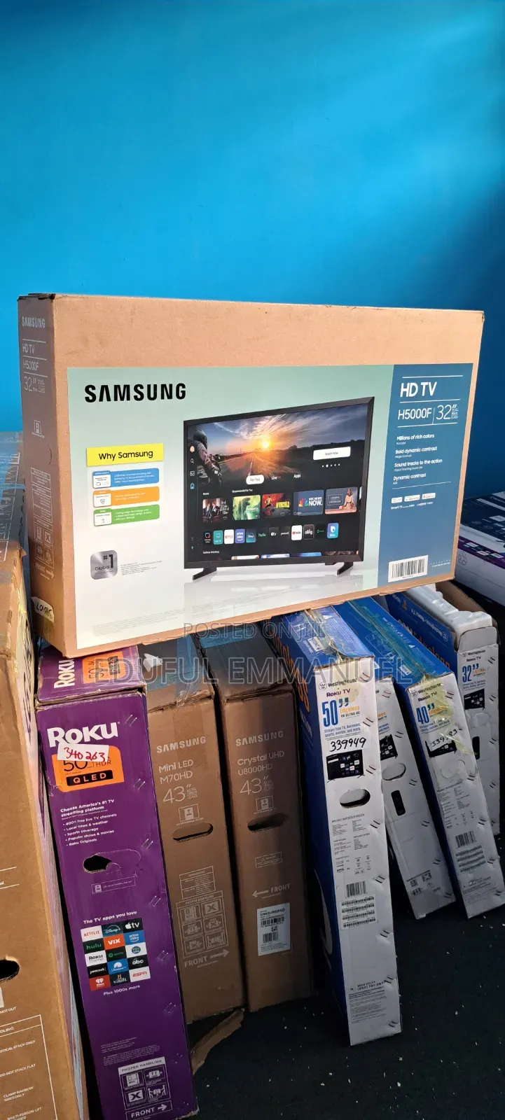 Samsung 32" Smart HD 2025 H5000F Apple Airplay Netflix YouTube