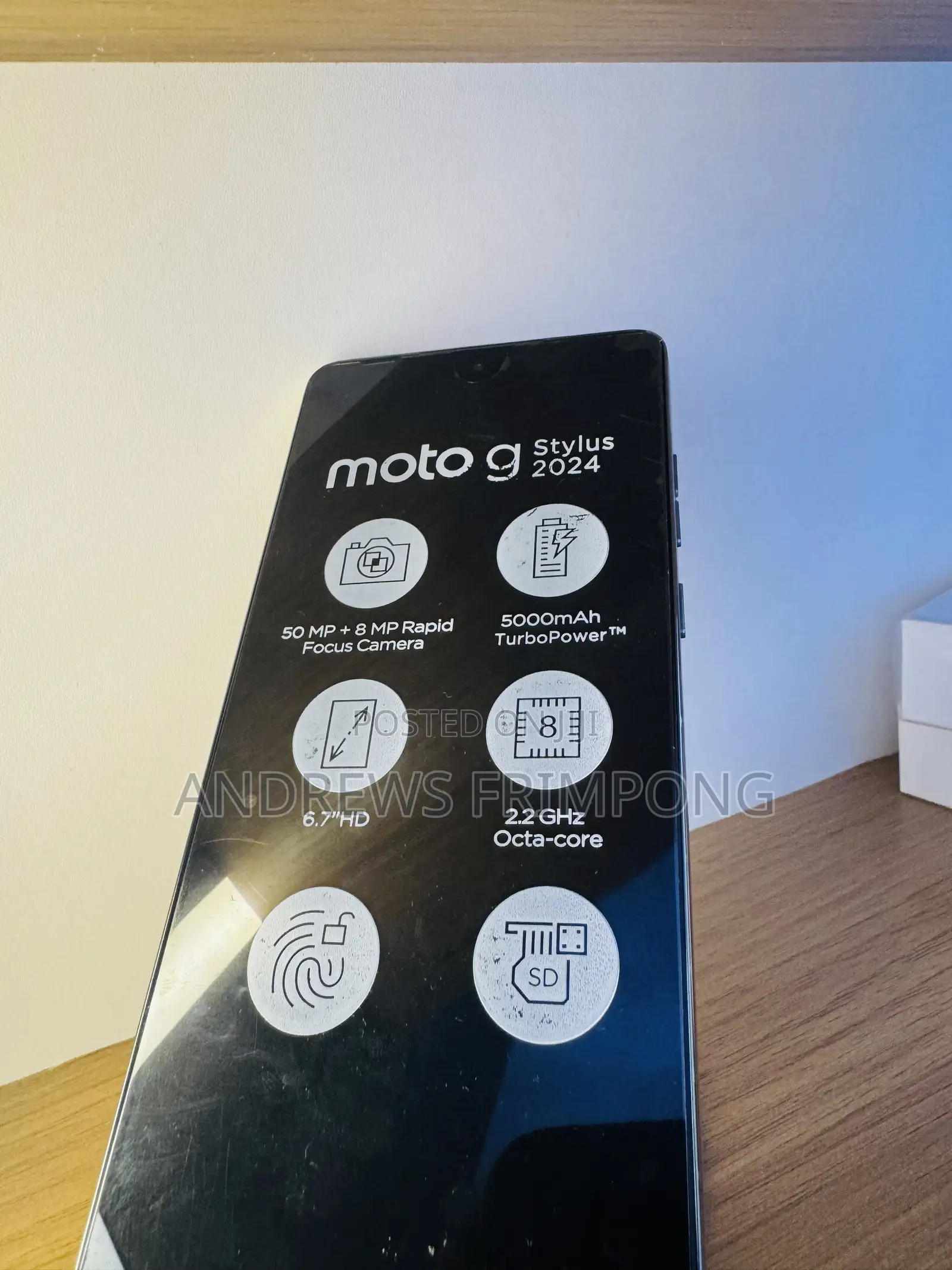 Motorola Moto G Stylus 5G (2024) 128 GB Gray