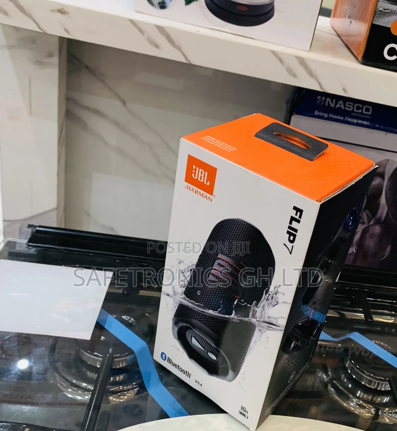 Make Some Noise Flip 6 Bluetooth JBL Black Speaker