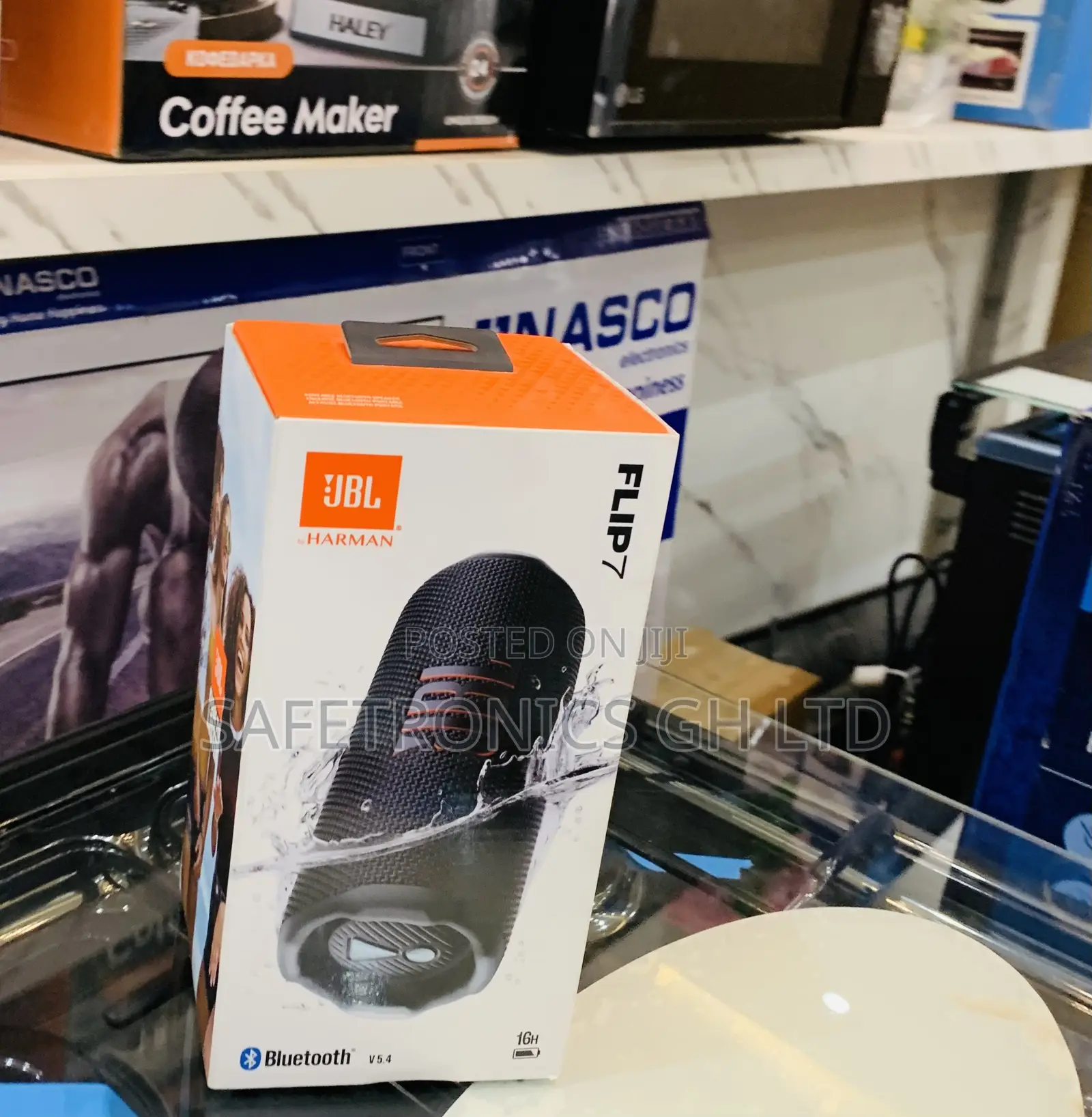 Unleash Clear JBL Speaker Flip 7 Bluetooth