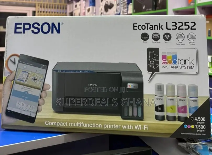 EPSON EcoTank L3252 Multifunction Printer