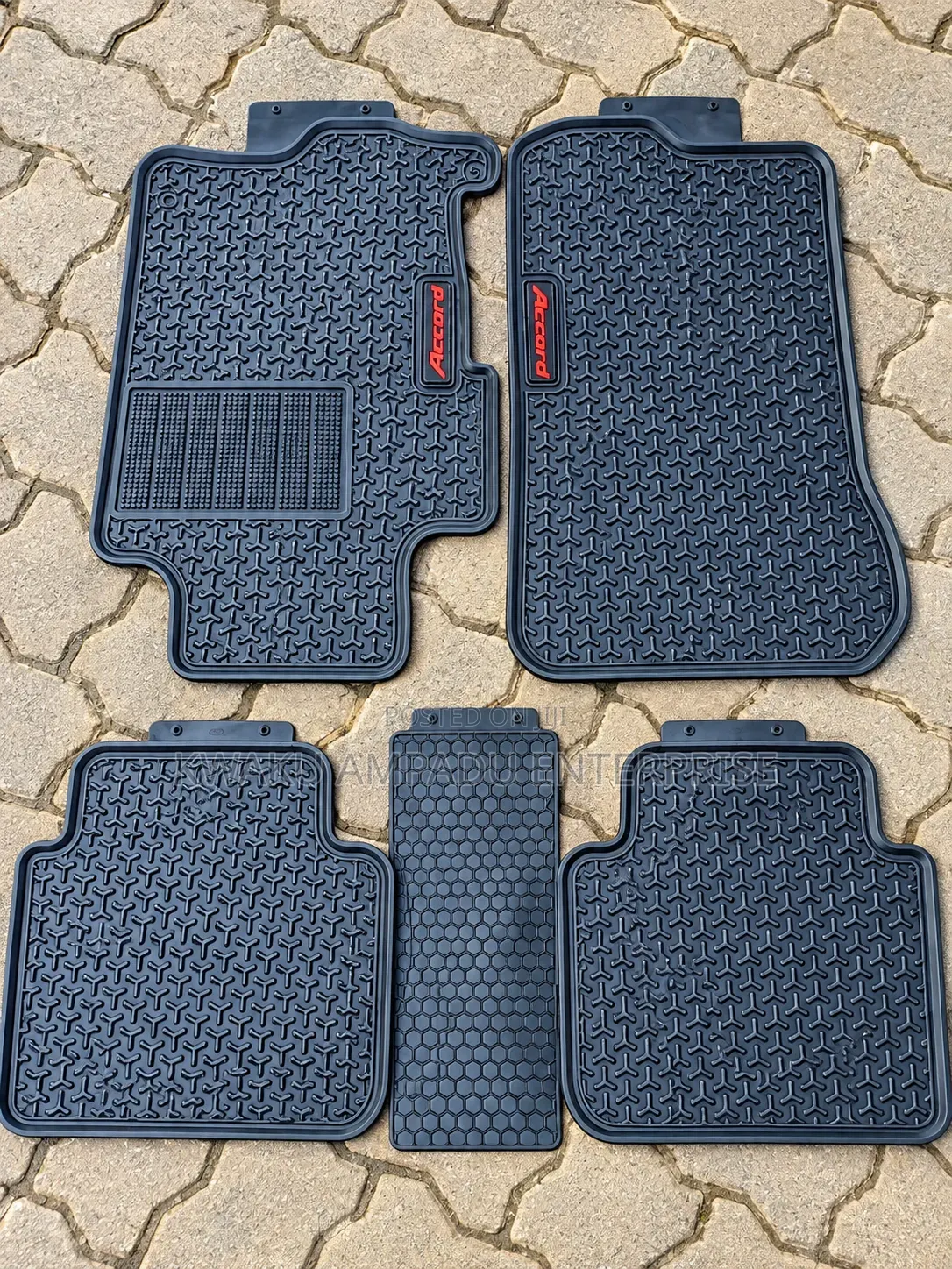 Honda Accord 3D Heavy-Duty Car Floor Mats – Full Set