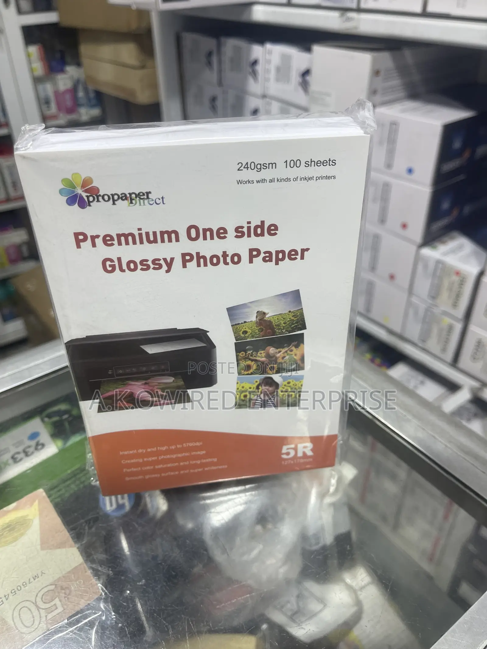 5R Photo Paper Glossy 240gram