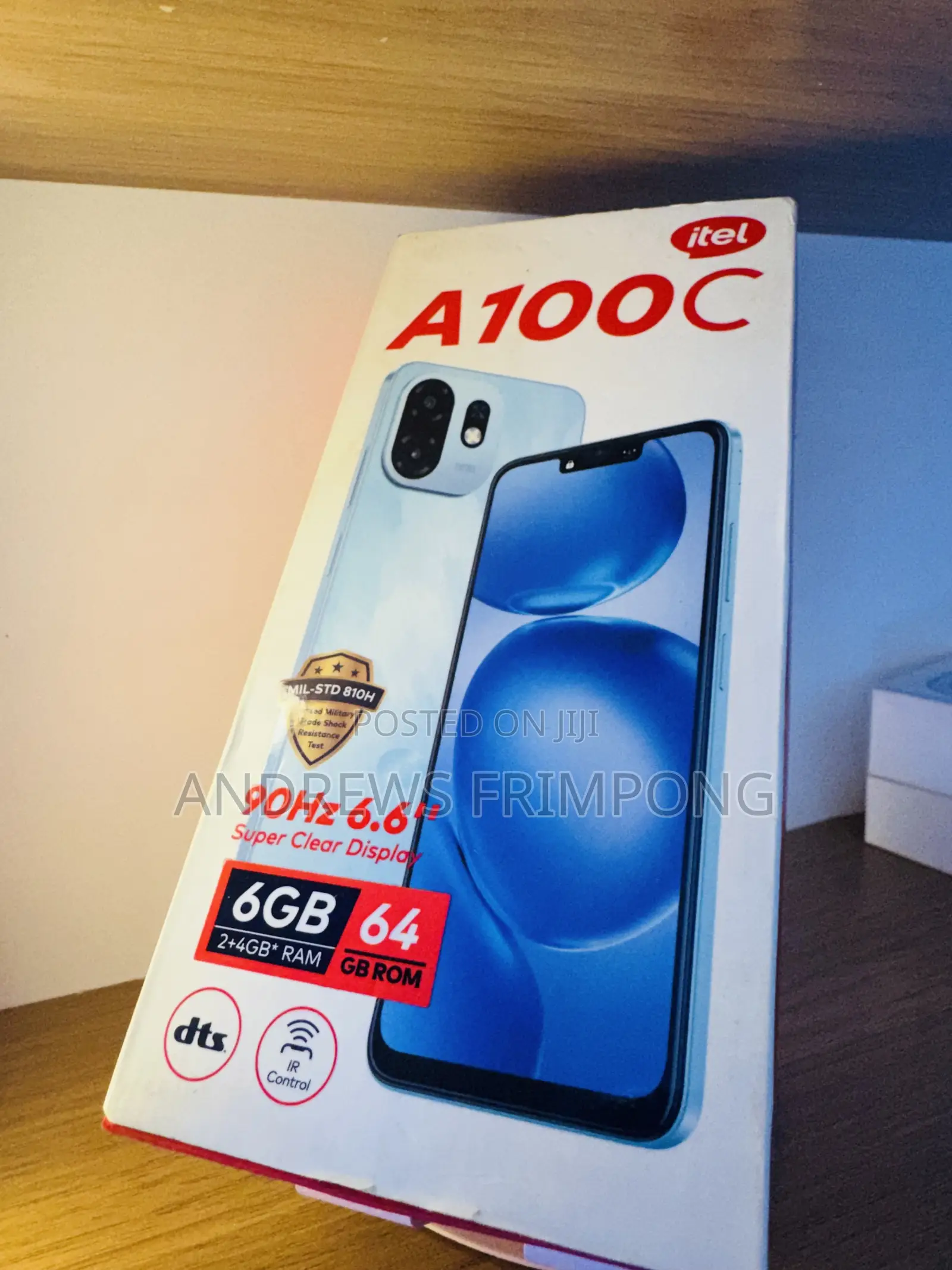 New Itel City 100 128 GB Blue