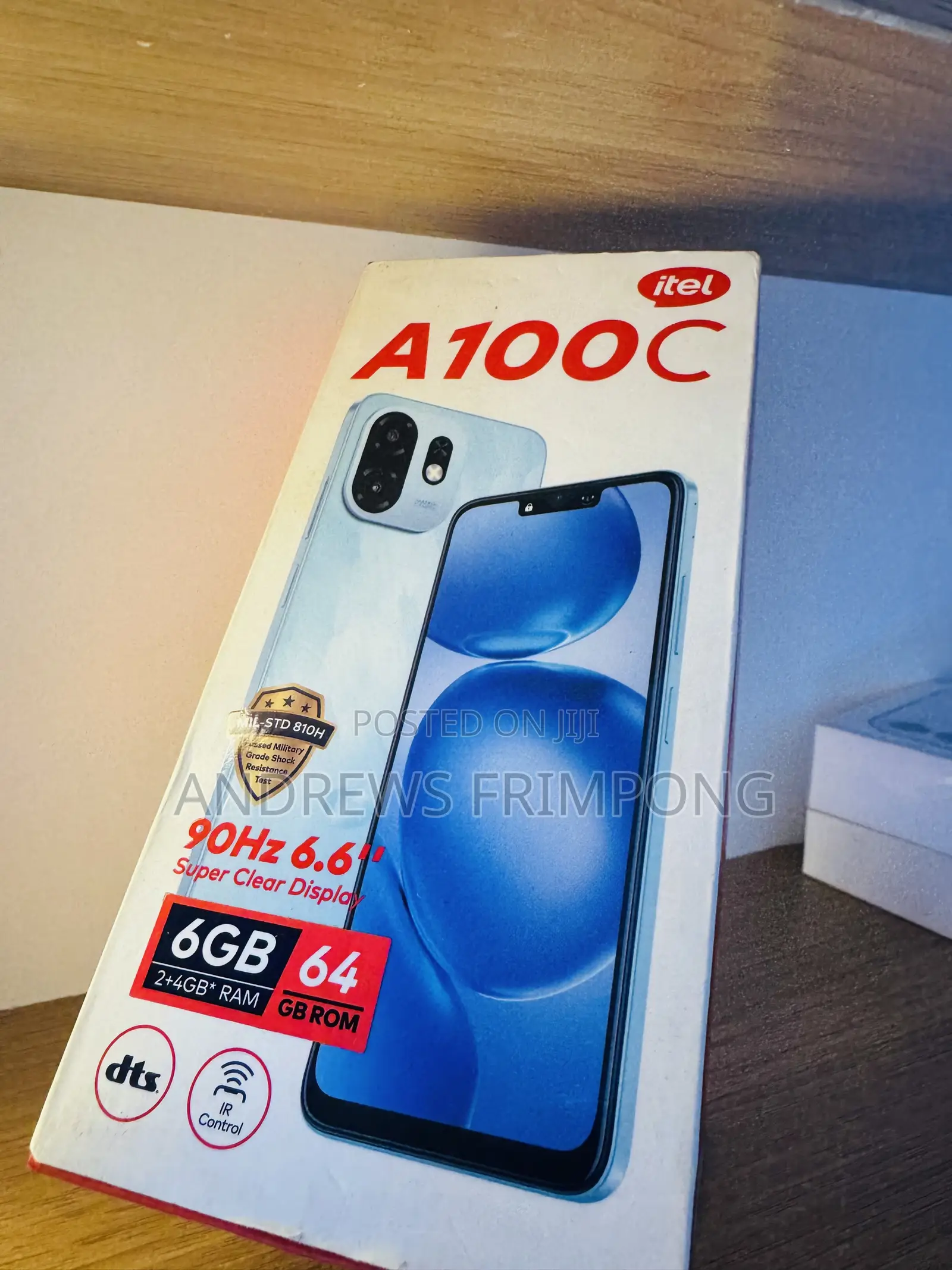 New Itel City 100 128 GB Blue