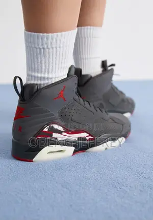Original Air Jordan 6 MVP Gray/ Gym Red
