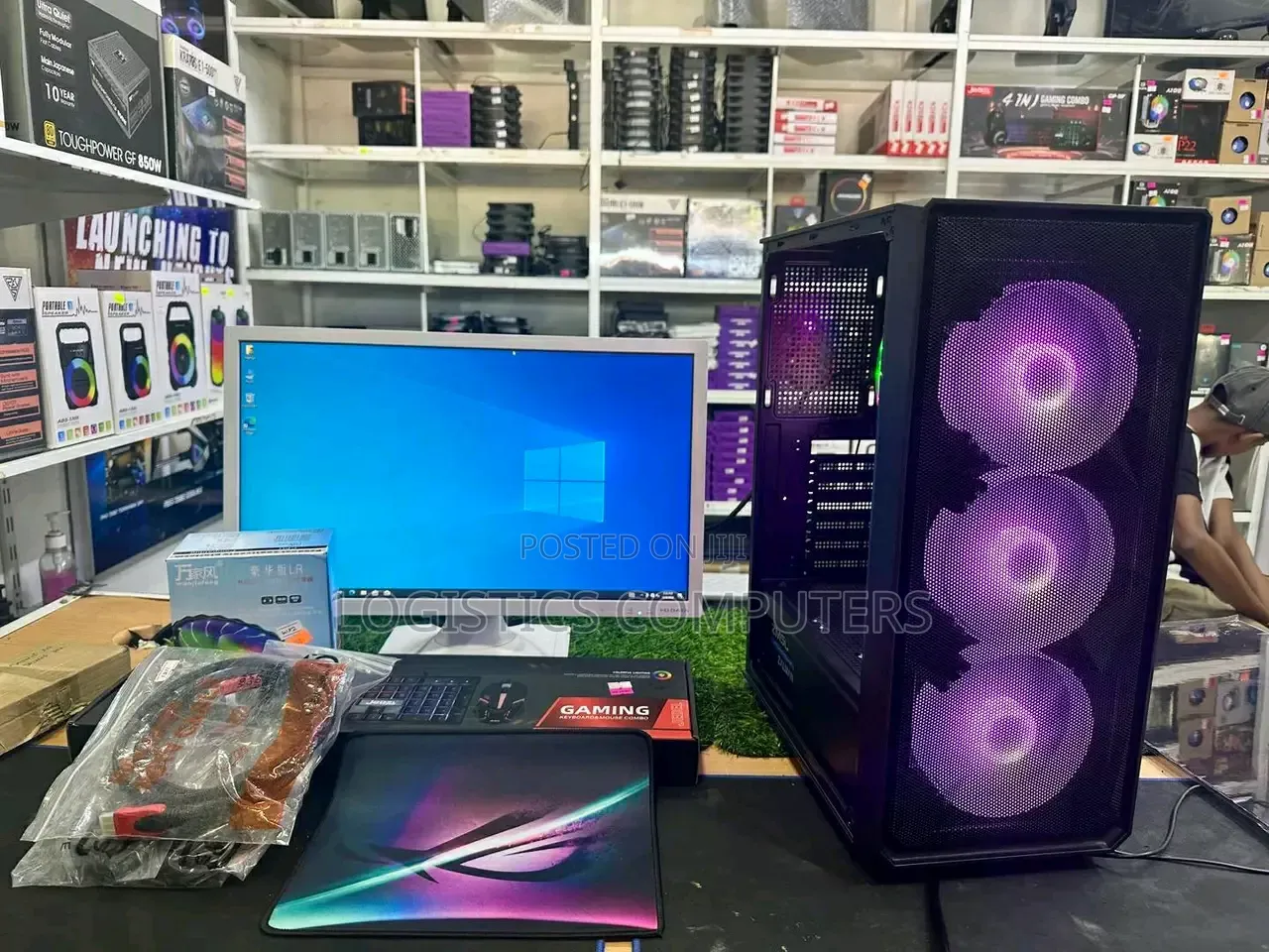 New Desktop Computer MSI Aegis 3 16GB Intel Core i7 SSD 1T