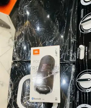 Genuine Sleek Bluetooth Portable JBL Flip 7 Speaker Black