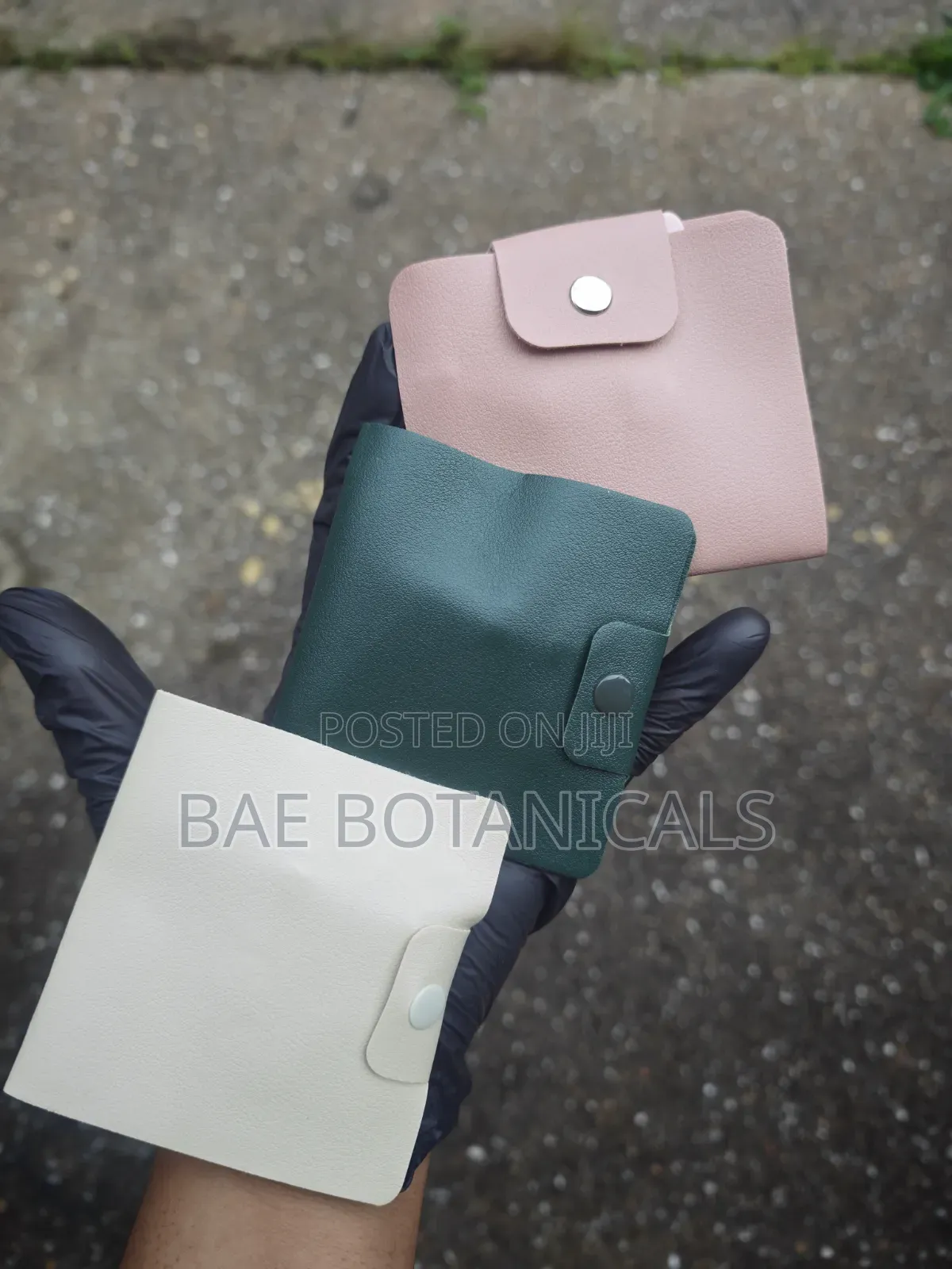 Manicure Care Set in Leather Packet