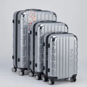 Plastic Travelling Bags 3 in One Set(Multi Colors)
