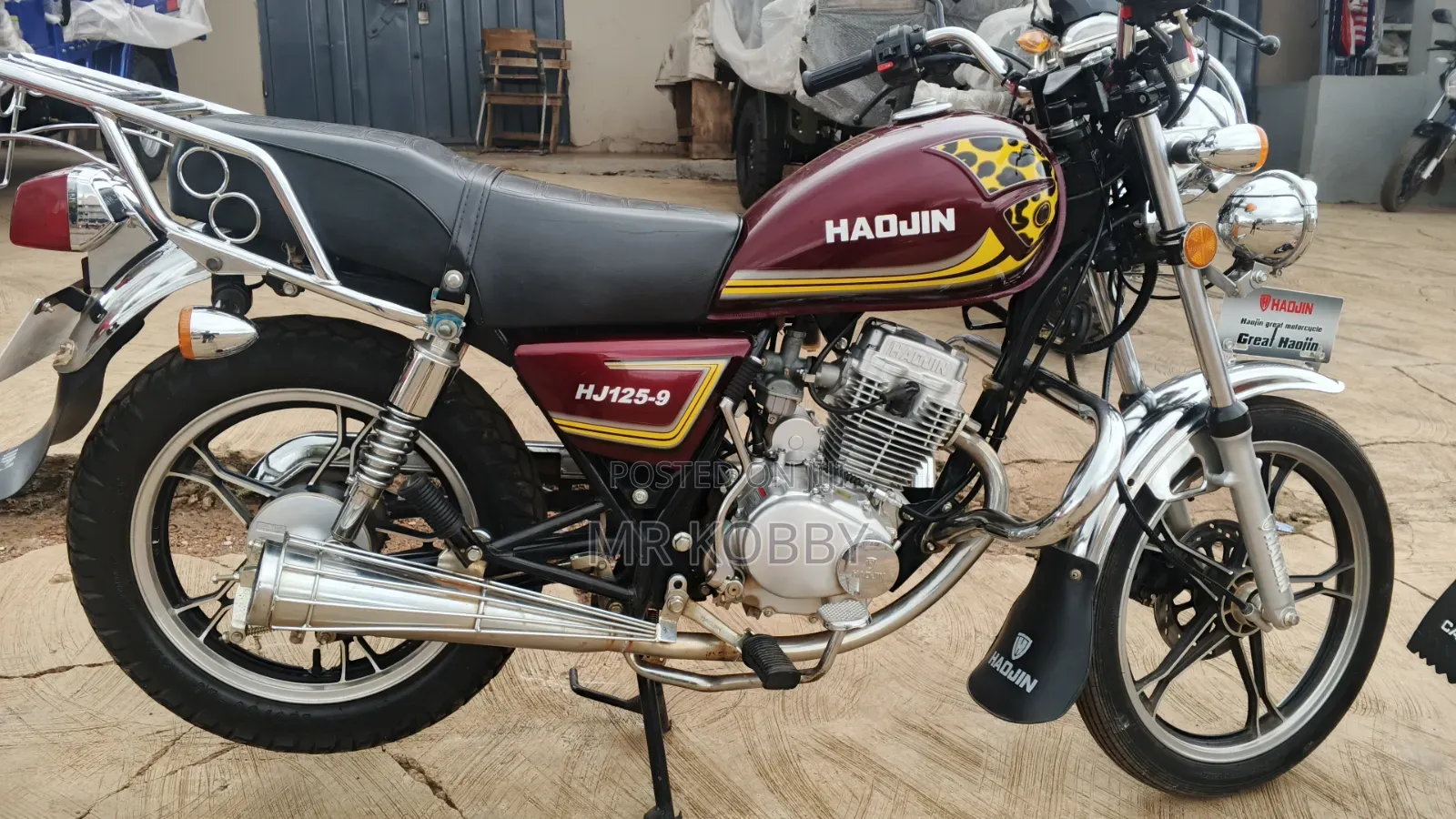 Haojin HJ125-9G 2025 Brown