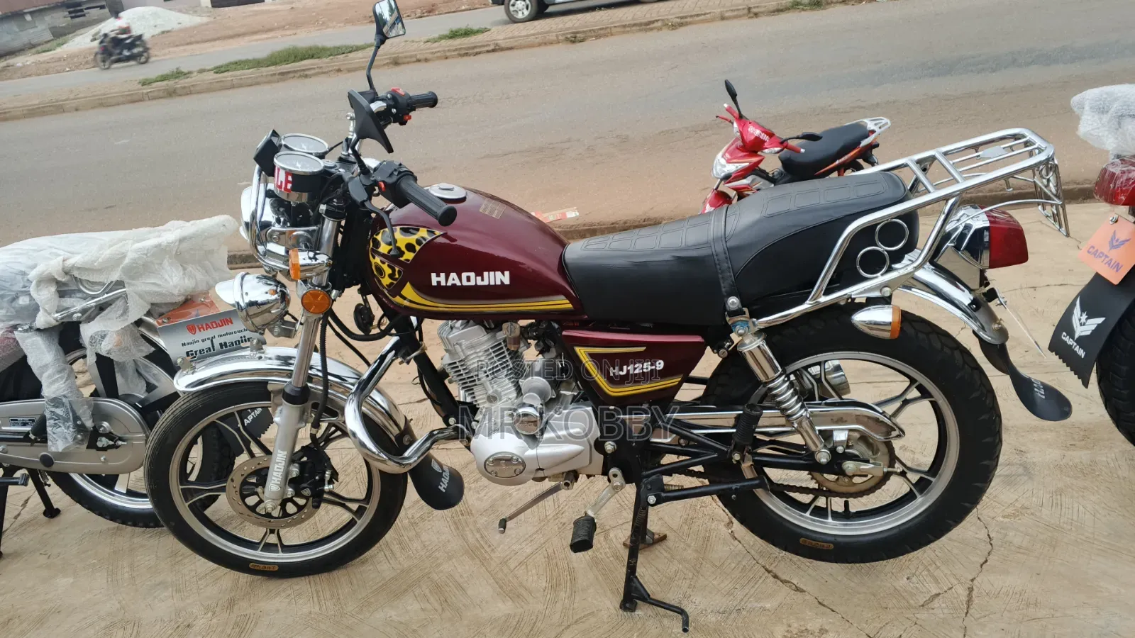 Haojin HJ125-9G 2025 Brown