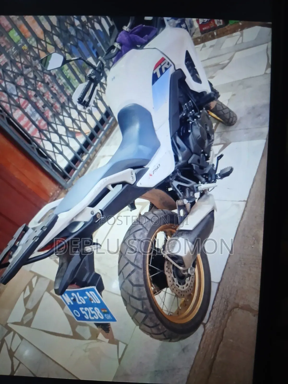New Honda Transalp XL600V 2025 White