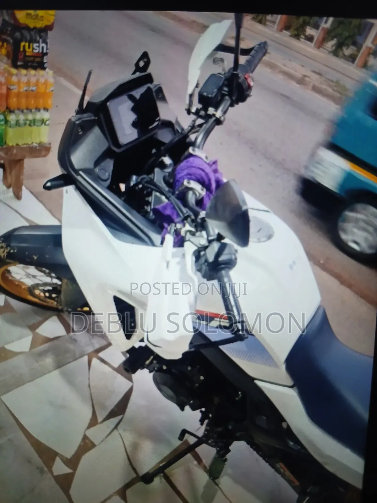 New Honda Transalp XL600V 2025 White