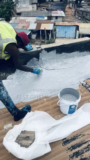 Rubber Waterproofing Coat/Paint and Services