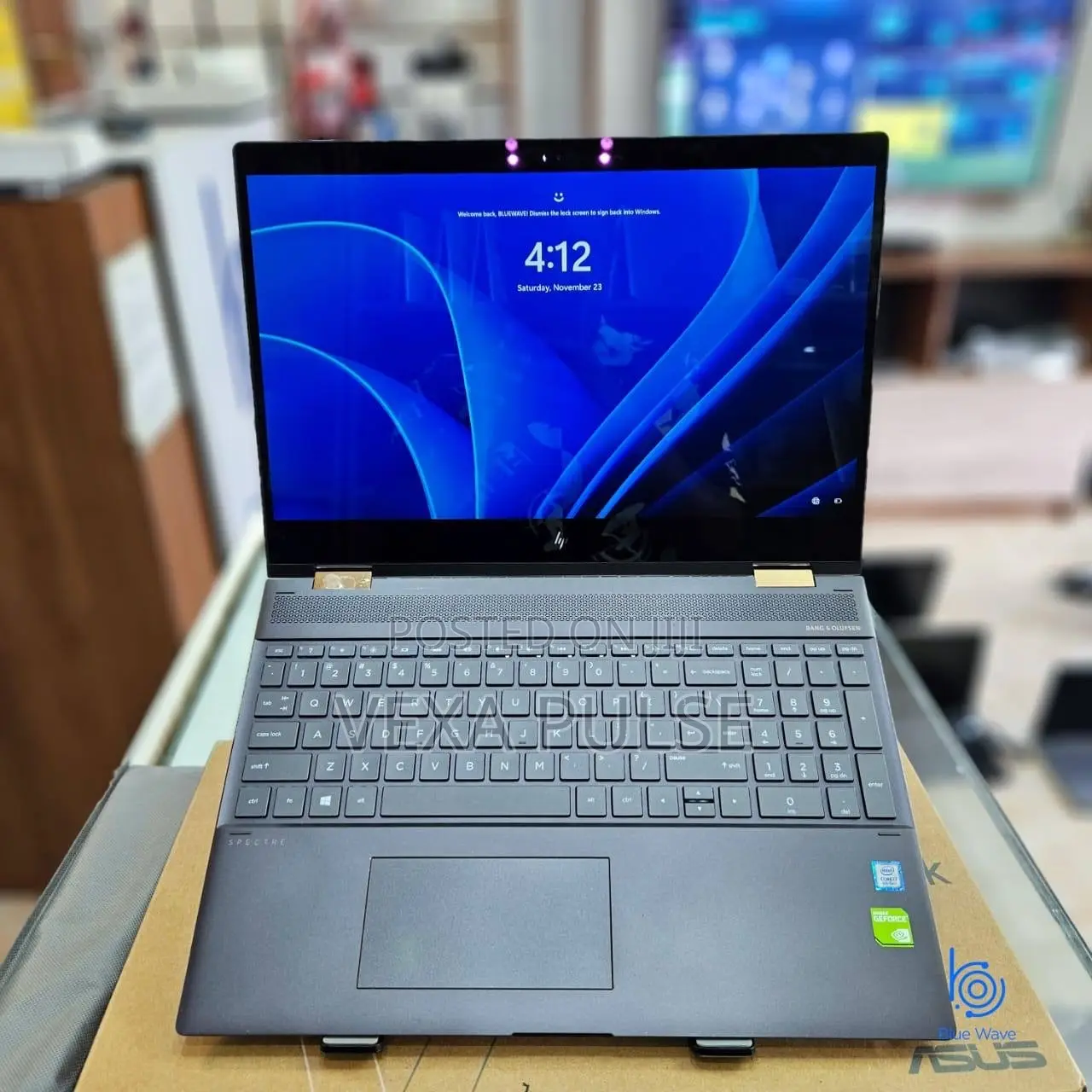 Laptop HP Spectre X360 15 16GB Intel Core i7 SSD 512GB