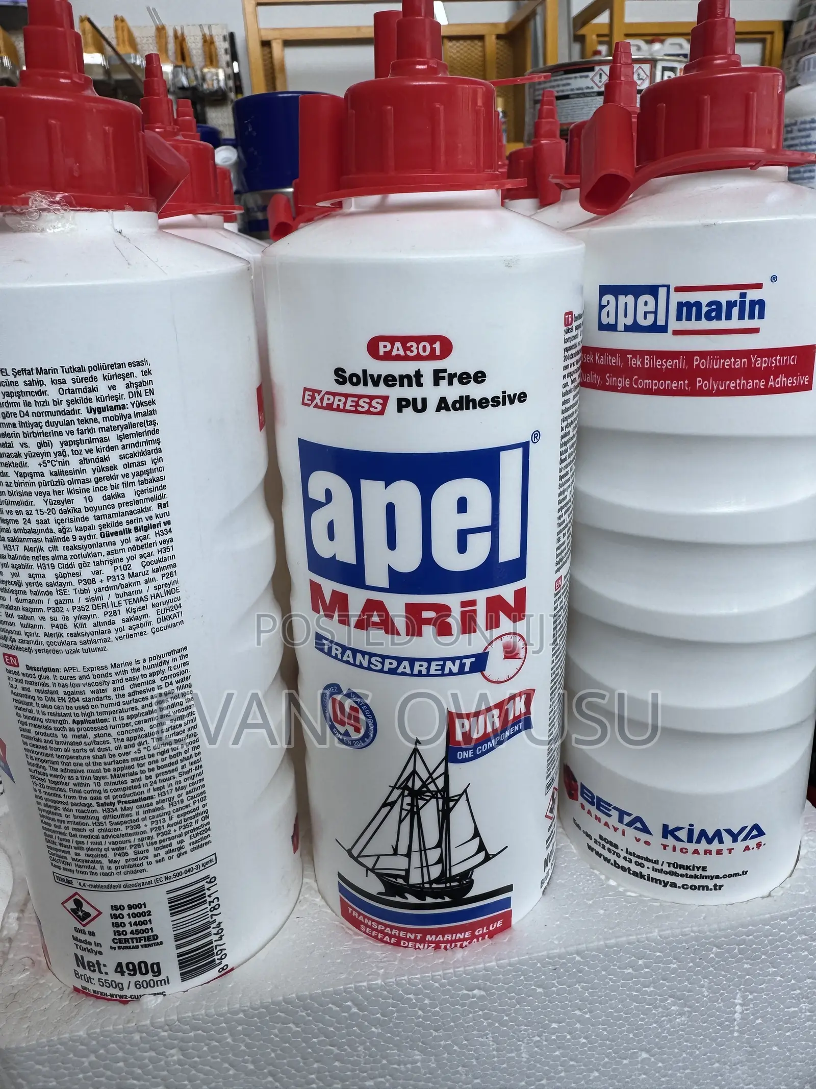 Transparent PU Marine Glue