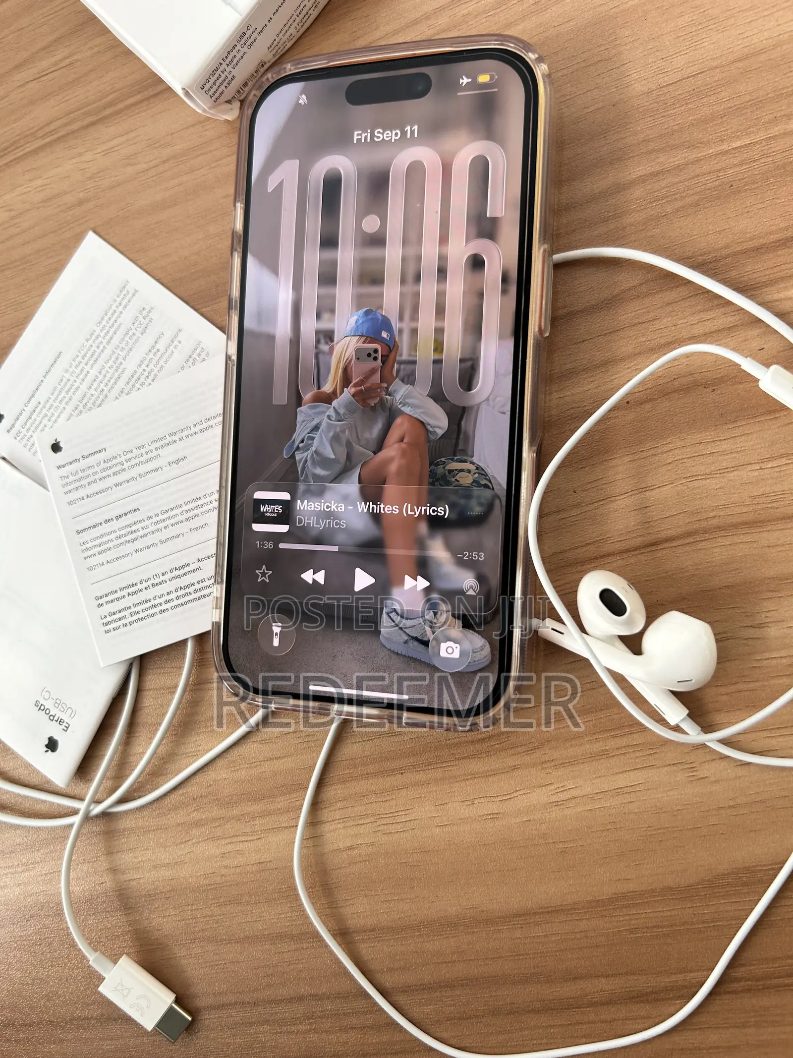 Original Apple EarPods USB-C