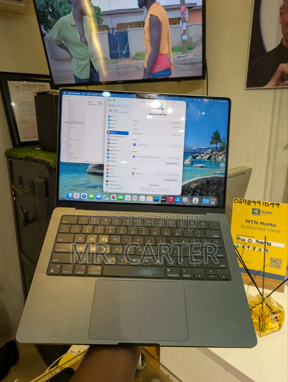 New Laptop Apple MacBook Pro 2023 M3 Pro 18GB Apple M3 Pro SSD 512GB