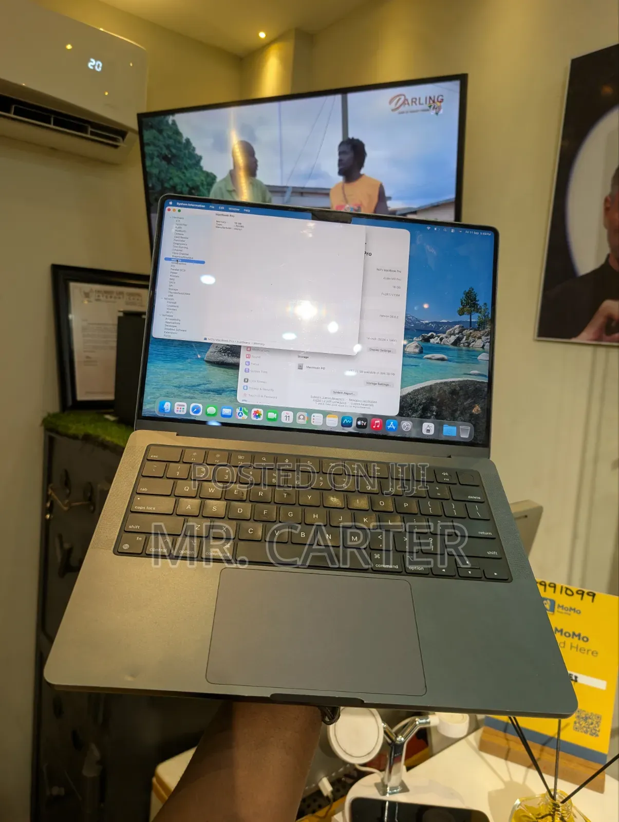 New Laptop Apple MacBook Pro 2023 M3 Pro 18GB Apple M3 Pro SSD 512GB