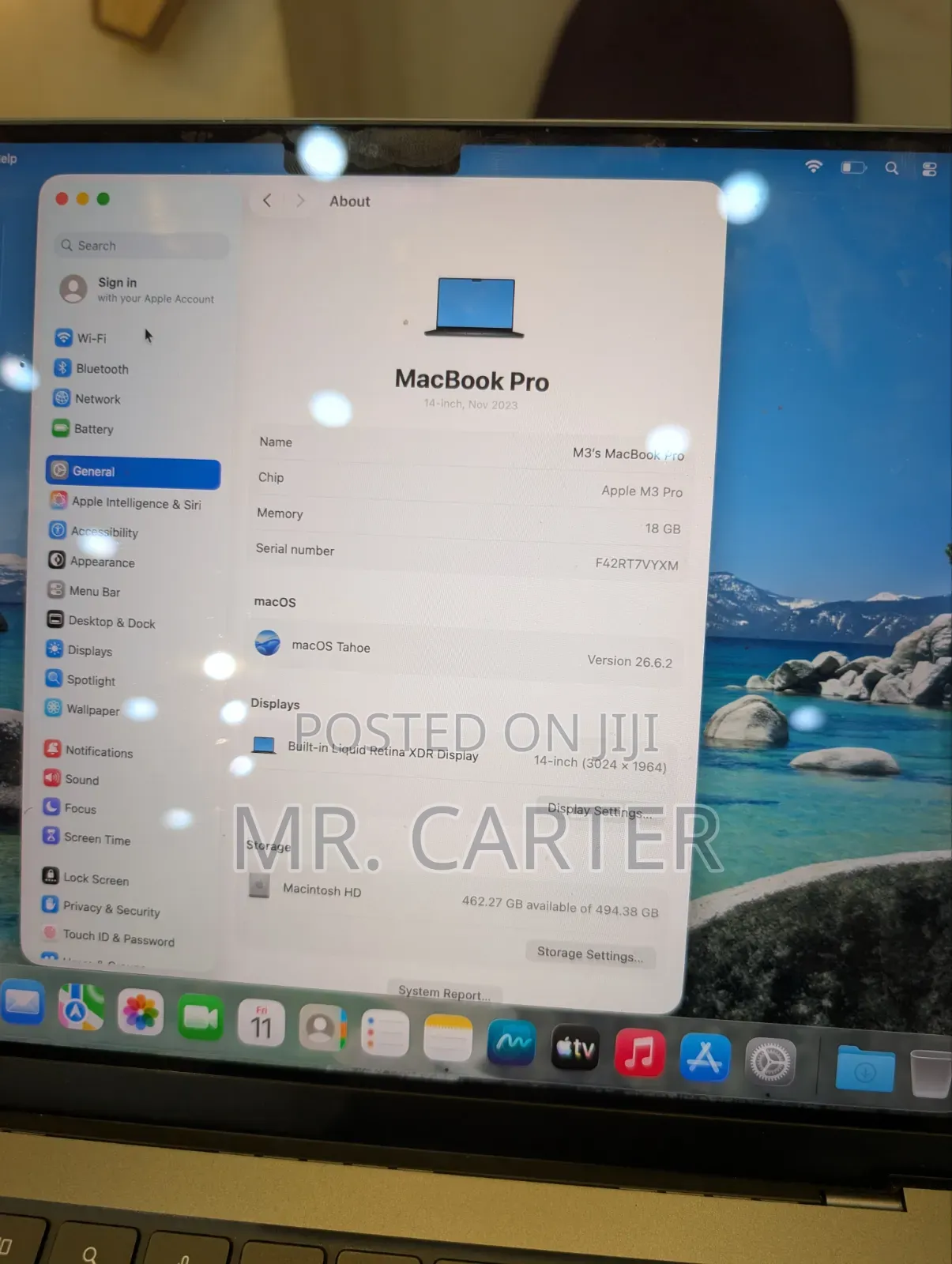 New Laptop Apple MacBook Pro 2023 M3 Pro 18GB Apple M3 Pro SSD 512GB