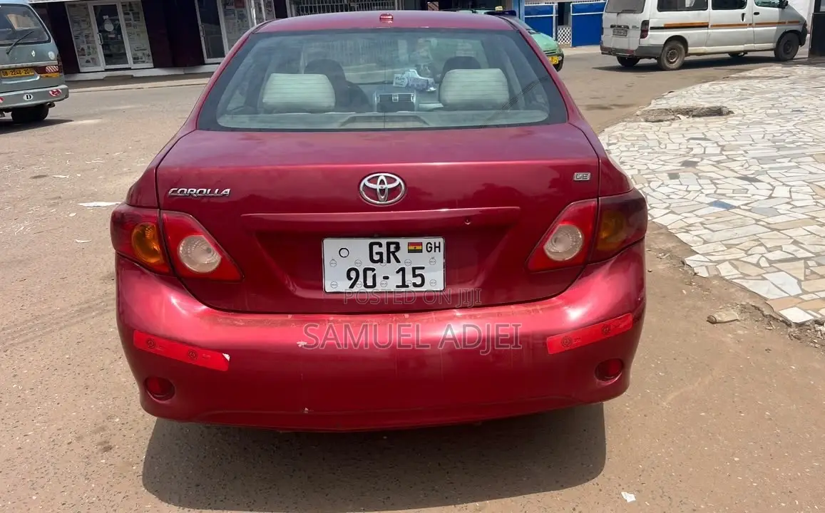 Toyota Corolla 2010 Red