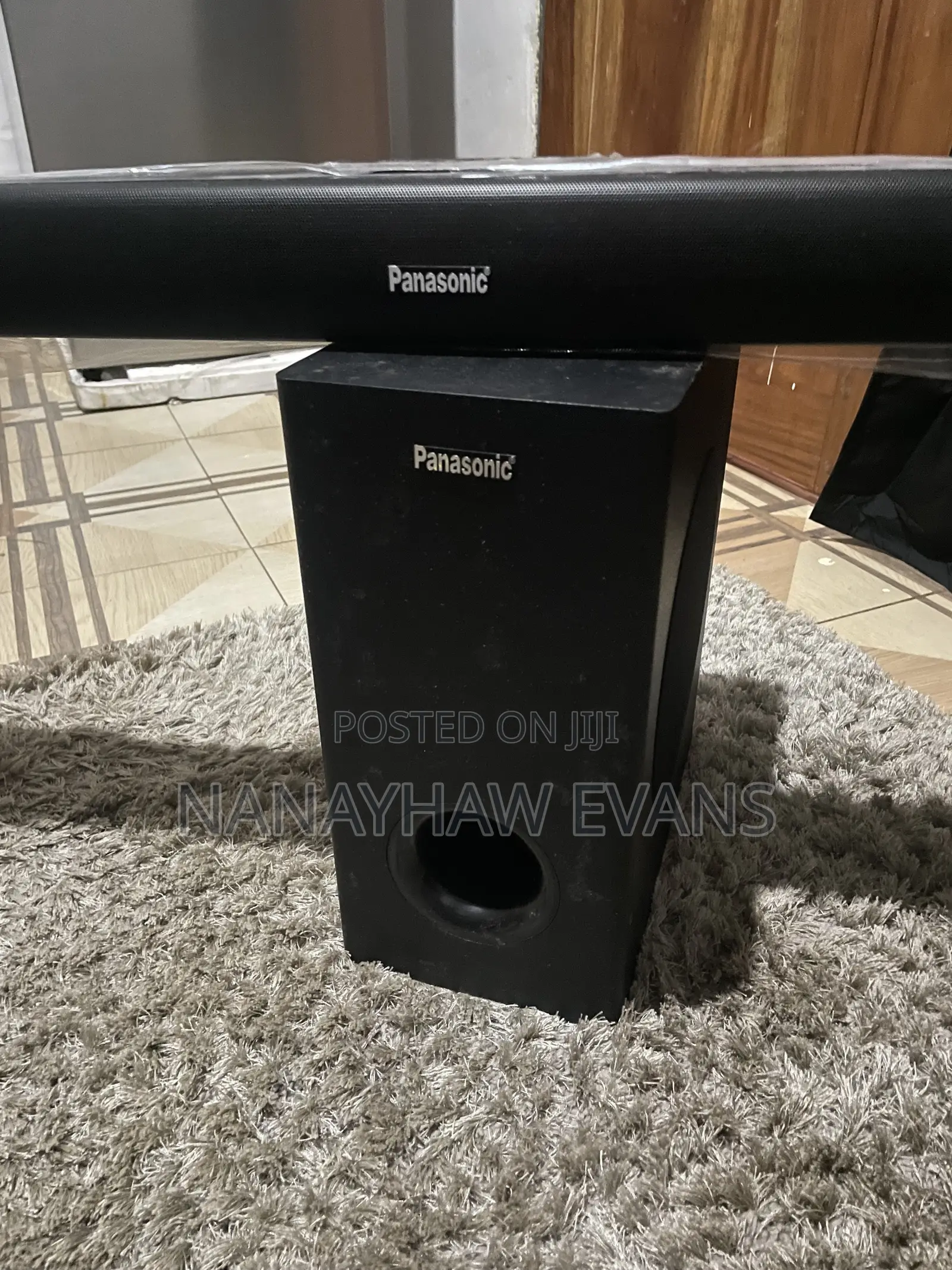 Original Soundbar and Woofer