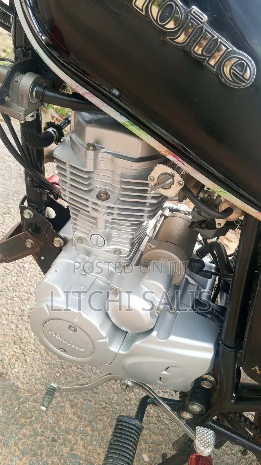 Haojue HJ125-8K 2025 Black