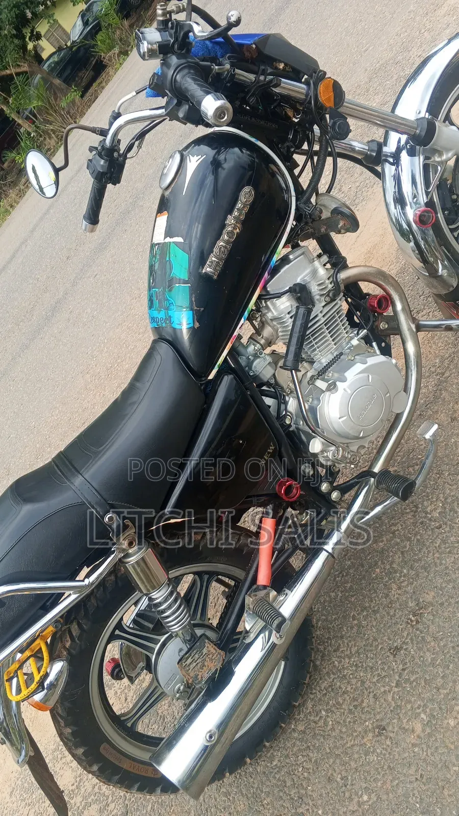 Haojue HJ125-8K 2025 Black