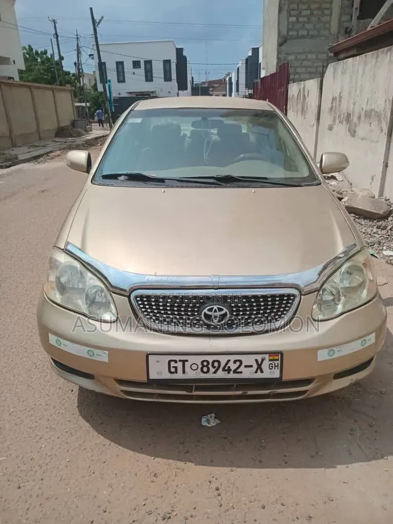 Toyota Corolla S 2005 Gold