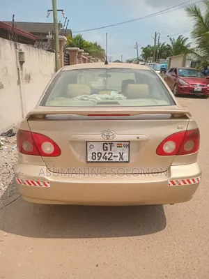 Toyota Corolla S 2005 Gold